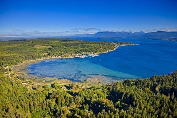 Photo: 
Sointula Malcolm Island Aerial British Columbia Canada