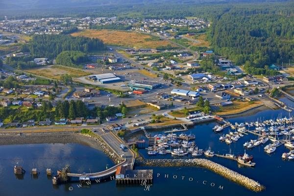 Photo: 
Waterfront Port McNeill Town