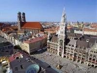 Photo of the Marienplatz in Munich in southern Bavaria, Germany