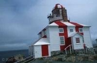 The Bonavista Lighthouse is located on Cape Bonavista of Newfoundland