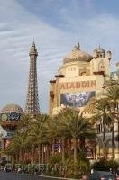 The Arabian Nights themed Aladdin Hotel in Las Vegas, Nevada, USA.