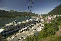 Alaskan Cruises in Juneau Cruiseship Terminal