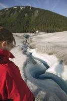 Take a tour on the Taku Glacier near Juneau during a cruise vacation in Alaska.