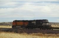 While the main passenger train network in the USA is operated by Amtrak Trains, there are others in use such as these two operated by Norfolk Southern and Union Pacific.