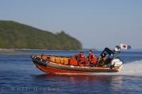 The Canadian Coast Guard promote basic water safety in the waters off Northern Vancouver Island in BC.