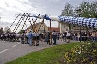 The residents of Putzbrunn, a Bavarian village are enjoying the celebrations at the Maibaumfest in Germany.