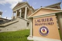 Laurier Brantford is a library located in the town of Brantford, Ontario, Canada