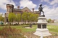 The Cenotaph and War Memorial is a statue found in Brantford, Ontario, Canada.