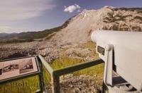 The Frank Slide is a prominent part of Canadian history and is listed as one of the largest North American landslides.