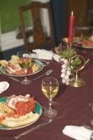 One of the pleasures of staying at the RiverRun Lodge in Lewisporte is a delicious candlelight dinner.
