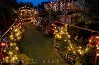 The magic of Christmas comes to life at this house in Pukeuri, Otago on the South Island of New Zealand.