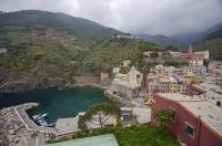 The cliffside Village of Vernazza in Cinque Terre, Liguria in Italy.