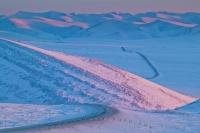 Picture of the Dempster Highway in the Yukon Territory in Winter