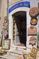 The store Couleurs du Sud (translated Colours of the South) is a french pottery store found in the town of Gourdon in the Provence, France.