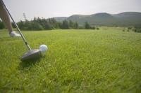 The St. Andrews Na Creige Golf Course offers great views into the Codroy Valley.