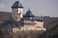 The Karlstejn Castle in the Czech Republic is one of the most beautiful castles and is surrounded by outstanding scenery and a fantastic golf resort.