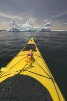 Kayaking adventures around icebergs, there is hardly any better place to do some kayaking around icebergs than the coast of Newfoundland.