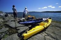 One of the best ways to see the coast of Newfoundland is by taking one of the many Kayaking tours offered.
