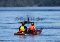 Photo of kayaking Vancouver Island with Killer Whales in Johnstone Strait, British Columbia