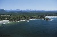 The Long Beach unit of the Pacific Rim National Park is located on Vancouver Island in British Columbia, Canada and encompasses lush rainforest and pristine beaches.