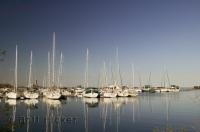 The Port Credit Marina in Mississauga, Ontario, Canada is an holiday and vacation spot for boaters from around the world.