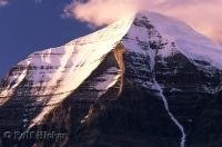 The summit of Mount Robson stands at a height of 3,954 metres and is situated in the Mount Robson Provincial Park in BC, Canada.