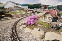 The town of Nanton is situated between Calgary and Lethbridge and features a miniature railway display, an interesting place to stop during your vacation in Alberta.