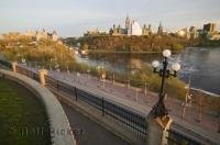 Views of both the Rideau Canal and Parliament Hill situated in the heart of Ottawa can be seen from the vantage Point of Nepean Point.