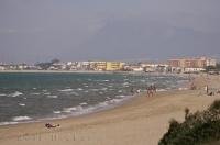 Beaches in Oliva Nova in Valencia, Spain in Europe are ideal for sun worshippers as there is an average of 300 sunny days a year.