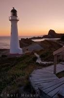 Facing the various moods of the Pacific Ocean on a daily basis, the Castlepoint Lighthouse situated along the Wairarapa coastline of New Zealand's North Island has been guiding mariners since 1913.