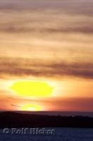 Some of the most beautiful sunsets are over the Pacific Ocean seen here from Westport in Washington, USA.
