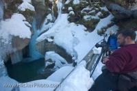 A winter wonderland awaits the photographer in the Wildgerlostal of Austria. The Leitenkammerklamm waterfall is just one place to point the camera during a photography vacation in the pristine alps of Austria.