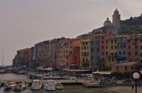 Boats adorn the Portovenere Harbour in Liguria, Italy on a daily basis as this is one of the most interesting places to visit and easily accessible by water.