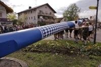 The small village of Putzbrunn holds a yearly festival called the Maibaumfest.