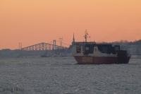 St. Lawrence River with Pack Ice in Winter