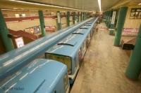 Stock Photo of a Underground Railroad in Montreal
