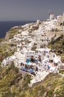 Image of Oia a popular cruise ship destination on Santorini Island, Greece