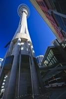 Standing in the street and looking up at the Sky Tower in Auckland, New Zealand makes one realize how high is high.