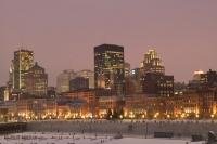 Photo of the Montreal Skyline, Montreal is a great international vacation spot