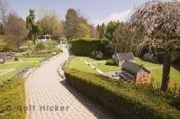 A replica of a Southern Ontario Village, situated in the Cullen Gardens and Miniature Village, a famous tourist attraction and must see during a vacation in Whitby.