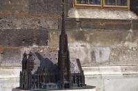 This miniature replica of Stephansdom Cathedral in Vienna, Austria is easier to capture in one photo than the original.