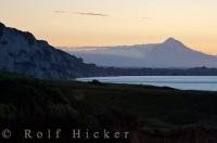 The scenery along the coastline of the North Taranaki Bight on the North Island of New Zealand is amazing especially during the sunset hours.
