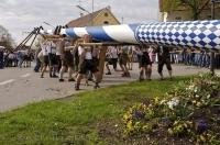 The Maibaumfest is a traditional festival celebrated throughout Bavaria, Germany.