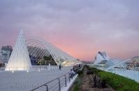 A tour of the City of Arts and Science in Valencia, Spain in Europe takes you to three different worlds.