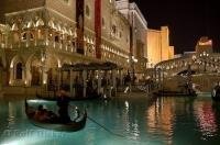 One of the activities available at the Venetian Resort Hotel Casino in Las Vegas is a gondola ride.