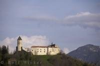 Like a beacon, the castle in the town of Vipiteno sits atop a hill in South Tirol, Italy.