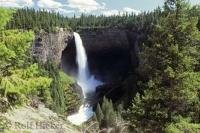 These amazing falls in the Wells Gray Provincial Park in British Columbia are higher than the Niagara Falls in Ontario.
