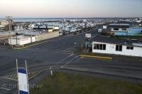 A picture of the town and marina of Westport in Washington, USA.