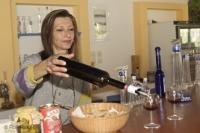 Wine tasting and testing on Santorini Island