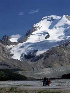 photo of Motorbike on Icefield Parkway